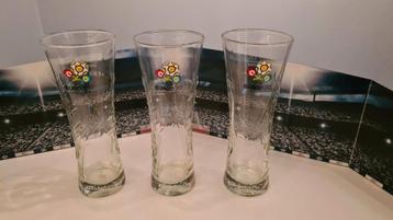 Uefa Euro 2012 Bierglazen - Set van 3 beschikbaar voor biedingen