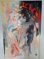 Schilderij Miriam Vleugels Love 100x150cm, Ophalen
