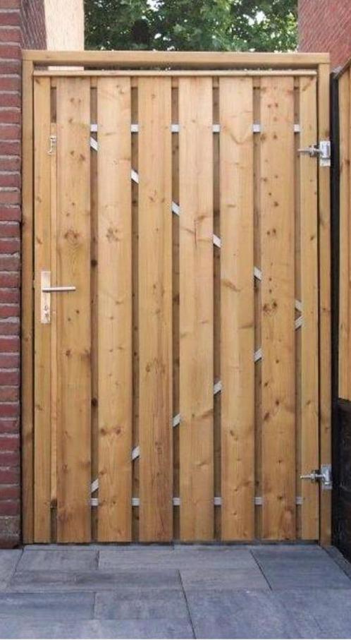 Tuinpoorten op maat v.a. 134,95, Tuin en Terras, Tuinpoorten, Nieuw, Hout, 150 tot 200 cm, 200 cm of meer, Ophalen of Verzenden
