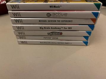 Wii Games Bundel - 7 Games beschikbaar voor biedingen