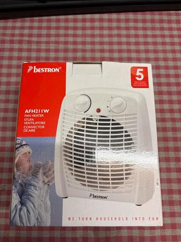 Bestron AFH211W Ventilator Kachel - Nieuw in doos beschikbaar voor biedingen