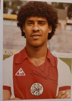 Ajax originele fotokaarten Ajacied 1980 gesigneerd, Verzamelen, Ophalen of Verzenden, Zo goed als nieuw, Ajax, Spelerskaart