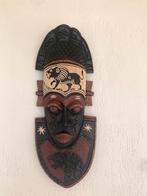 Afrikaans masker - handgesneden - oost afrika, Antiek en Kunst, Kunst | Niet-Westerse kunst, Ophalen of Verzenden