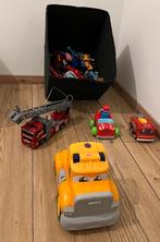 Speelgoed auto’s (mand vol), Kinderen en Baby's, Speelgoed | Speelgoedvoertuigen, Gebruikt, Ophalen