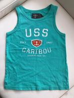 H&M turquoise navy singlet zomerhemd hemd tanktop 98-104, H&M, Nieuw, Ophalen of Verzenden, Shirt of Longsleeve