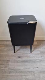 Afvalbak met Pootjes - 60L - Zachte Sluiting, Kunststof, 50 tot 75 cm, 40 liter of meer, Ophalen of Verzenden