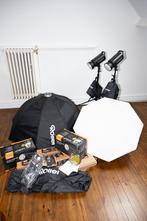 Complete Studio Flitsset Rollei met Bowensaansluiting, Audio, Tv en Foto, Fotografie | Flitsers, Ophalen, Gebruikt, Overige merken
