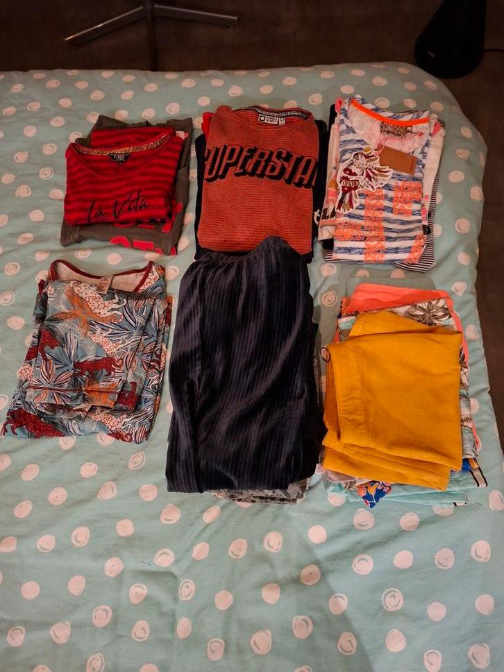 Kledingpakket Maat 158-164 / 12-14, Kinderen en Baby's, Kinderkleding | Kinder-kledingpakketten, Zo goed als nieuw, Maat 164, Ophalen of Verzenden