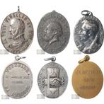 Nederland - Lot van 6 stuks "geuzenpenningen" vanaf 1872, Koning Willem III, Setje, Zilver, Overige waardes