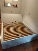 IKEA double bed, Ophalen, Wit, Tweepersoons, Zo goed als nieuw