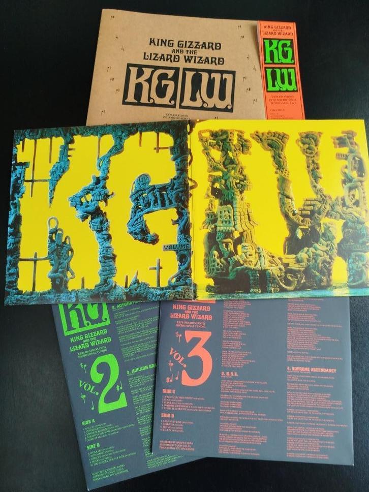 King Gizzard and the Lizard Wizard - "K.G." & "L.W." 2 LP, Cd's en Dvd's, Vinyl | Rock, Nieuw in verpakking, Alternative, 12 inch