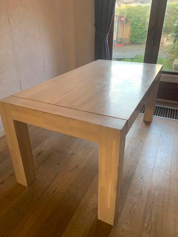 Houten Eettafel 180x90cm beschikbaar voor biedingen