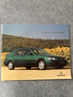 Honda Civic 5-deur brochure 34 pagina ca 1993 Nederlands, Honda, Ophalen of Verzenden