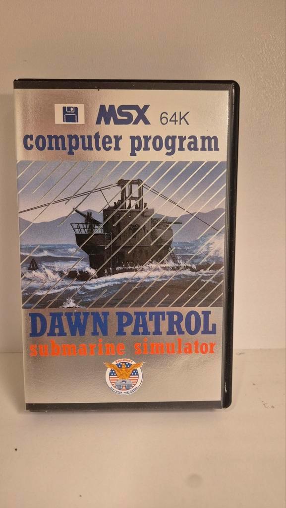 Dawn Patrol MSX 64K computerprogramma - Vintage game, Spelcomputers en Games, Games | Pc, Zo goed als nieuw, Racen en Vliegen