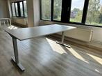 Bureau tafel CASA wit/grijs 200x100 cm, Huis en Inrichting, Bureaus, Ophalen, Zo goed als nieuw, Bureau