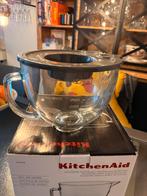 KitchenAid Glazen Mengkom + deksel - Nieuw in Doos, Ophalen of Verzenden, Nieuw