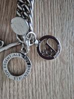 Tov Essential Zilverkleurige armband met bedels, Sieraden, Tassen en Uiterlijk, Armbanden, Ophalen of Verzenden, Nieuw, Zilver