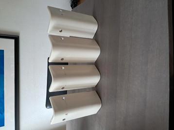 4 Auping Auronde Bed Poten Wit Standaardhoogte 35cm  beschikbaar voor biedingen