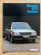 Autofolder/Brochure Mazda 323 Sedan 1981, Boeken, Ophalen of Verzenden, Nieuw, Mazda