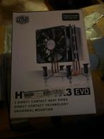 Cooler Master Hyper 3 EVO CPU Koeler, Computers en Software, Computerkoelers, Ophalen of Verzenden, Zo goed als nieuw, Luchtkoeling