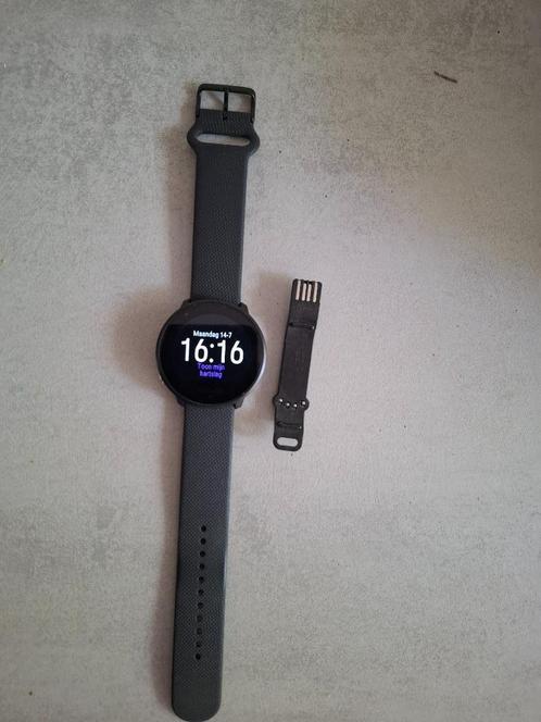 Polar unite, Sieraden, Tassen en Uiterlijk, Sporthorloges, Zo goed als nieuw, Android, Zwart, Calorieverbanding, Hartslag, Slaap