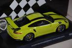 1:18 PORSCHE 911 GT3 RS 2015 green Minichamps WRH, Verzenden, Zo goed als nieuw, Auto, MiniChamps