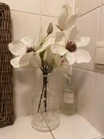 Riviera Maison vaasje (excl. bloemen), Wit, Ophalen of Verzenden, Minder dan 50 cm, Glas