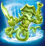 Gold Metallic Green Wash Buckler - Skylanders Swap Force, Avontuur en Actie, Activision Blizzard International B.V., Eén computer
