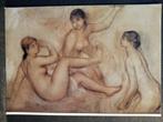 Kunst Renoir De drie baadtsters, Verzamelen, Verzenden, 1980 tot heden, Ongelopen, Overige thema's