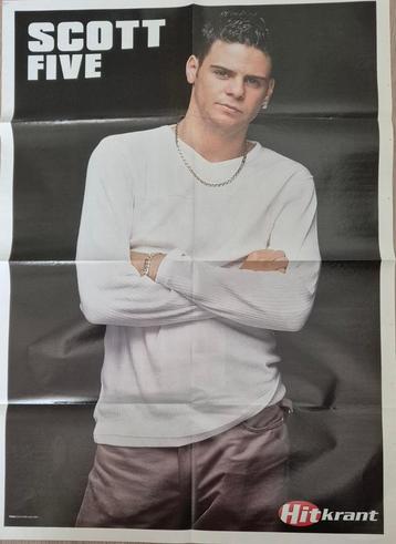 2 Mooie posters SCOTT (5IVE) (HITKRANT) +AGENDAPOSTER beschikbaar voor biedingen