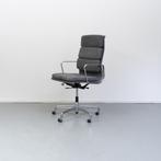 2 Vitra Eames Ea 219 Grijs Alcantara Leer Chroom, Ergonomisch, Zo goed als nieuw, Grijs, Bureaustoel