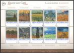 Postzegels Vincent van Gogh: Landschappen, Ophalen of Verzenden, Na 1940, Postfris