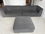 Nous Newton 4-zitsbank met hocker, Hoekbank, 75 tot 100 cm, Ophalen of Verzenden, Zo goed als nieuw