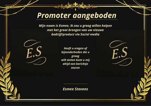 Promoter aangeboden, Vacatures, Vacatures | Marketing, Communicatie en Media