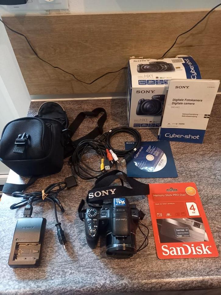 Sony Cybershot DSC-HX1, Audio, Tv en Foto, Fotocamera's Digitaal, Zo goed als nieuw, Ophalen of Verzenden