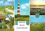 Ameland- -5-luik, Verzenden, 1980 tot heden, Gelopen, Waddeneilanden