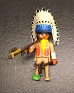 Playmobil - Indianen opperhoofd Groene Schoen, western, Ophalen of Verzenden, Zo goed als nieuw