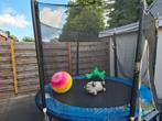 244cm trampoline GRATIS, Ophalen, Gebruikt