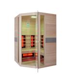 Infraroodcabine hoekmodel I 2100W I Snelle levering I SALE, Nieuw, Complete sauna, Infrarood, Verzenden