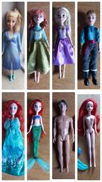 9x Disney Barbie poppen, Gebruikt, Ophalen of Verzenden, Barbie