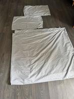 Tweepersoons dekbed lits jumeaux  220 x 240 grijs, Overige maten, Dekbedovertrek, Nieuw, Ophalen of Verzenden