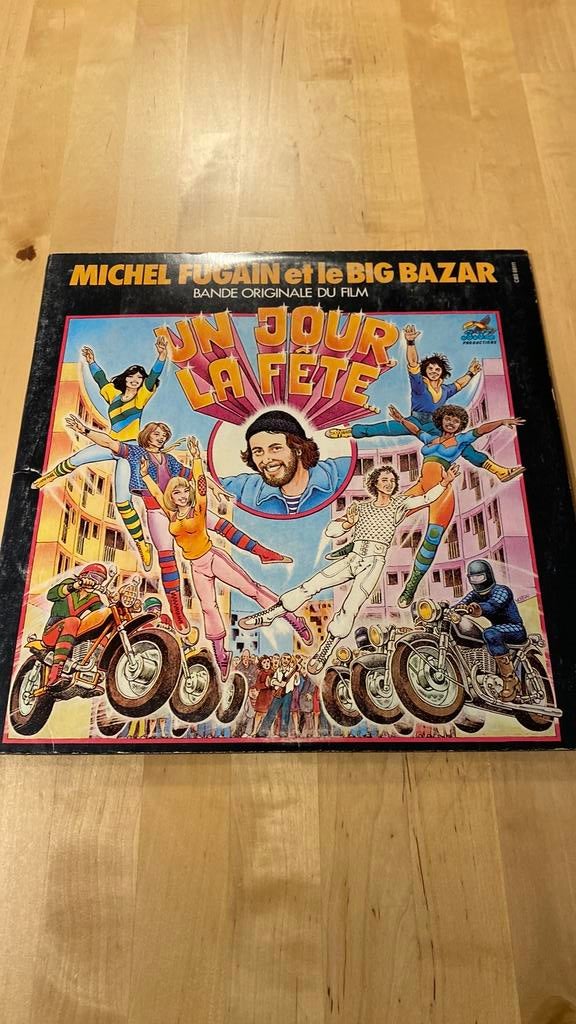 Vinyl 2lp Michel Fugain et le Big Bazar - Un jour la fete, Cd's en Dvd's, Vinyl | Pop, Ophalen of Verzenden, Gebruikt, 12 inch