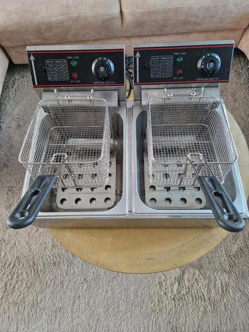 2x Elektrische Friteuse Horeca - Zo goed als nieuw! beschikbaar voor biedingen
