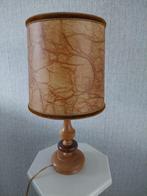 Nostalgische schemerlamp jaren 60 van varkensblaas, Ophalen of Verzenden