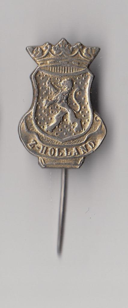 Zuid Holland Provincie wapen gerepareerd speldje, Verzamelen, Speldjes, Pins en Buttons, Gebruikt, Speldje of Pin, Overige onderwerpen