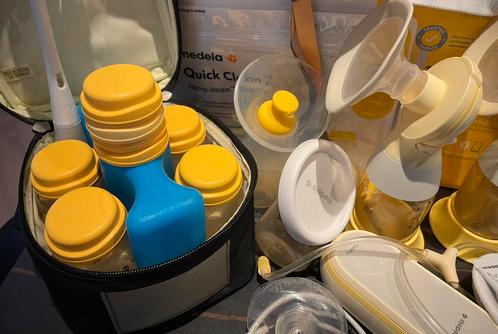 Medela borstvoedingspakket, Kinderen en Baby's, Babyvoeding en Toebehoren, Gebruikt, Borstkolf, Ophalen of Verzenden