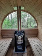 Duurzaam Quebec thermogrenen tonsauna, barrelsauna, kachels, Sport en Fitness, Sauna, Ophalen, Fins of Traditioneel, Kostedeweg 7