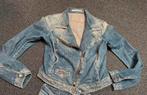 Denim jeans spijker jasje van Fornarina maat 36, Ophalen of Verzenden, Zo goed als nieuw, Maat 36 (S), Blauw