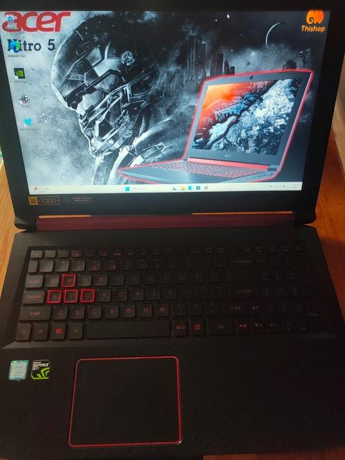 Acer Nitro 5, Computers en Software, Windows Laptops, Gebruikt, 15 inch, HDD, SSD, 2 tot 3 Ghz, 16 GB, Qwerty, Met videokaart