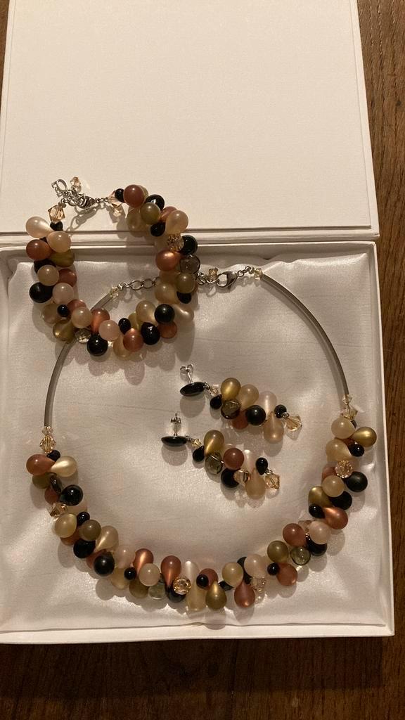 Coeur de Lion, Sieraden, Tassen en Uiterlijk, Kettingen, Zo goed als nieuw, Overige materialen, Bruin, Ophalen of Verzenden